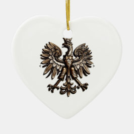 Poolse adelaar keramisch ornament
