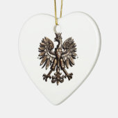 Poolse adelaar keramisch ornament (Links)
