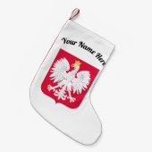 Poolse Adelaar Kerst Sok Kleine Kerstsok (Voorkant (Hangend))