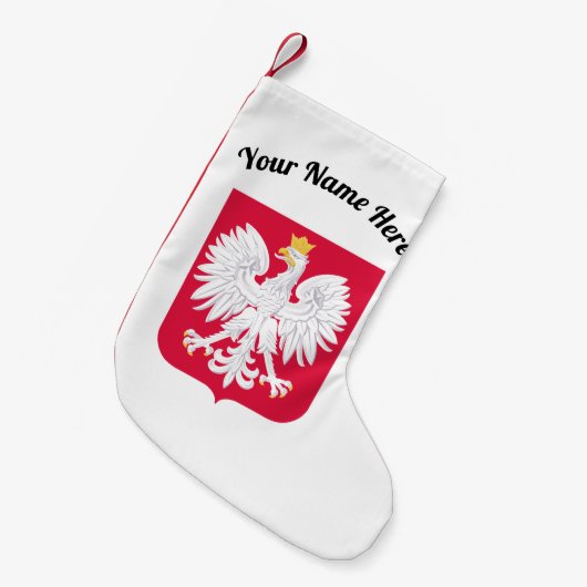 Poolse Adelaar Kerst Sok Kleine Kerstsok (Voorkant (Hangend))