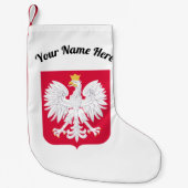 Poolse Adelaar Kerst Sok Kleine Kerstsok (Voorkant)