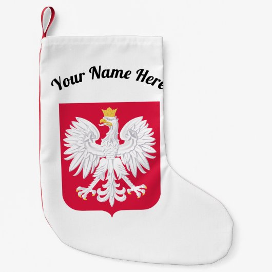 Poolse Adelaar Kerst Sok Kleine Kerstsok (Voorkant)