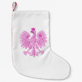 Poolse adelaar kleine kerstsok (Voorkant)