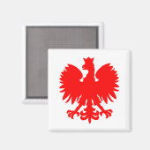 Poolse Adelaar Magneet (Voorkant / Achterkant)