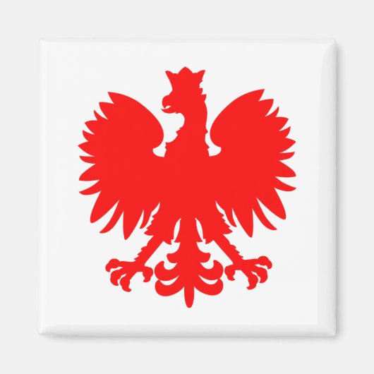 Poolse Adelaar Magneet (Voorkant)