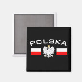Poolse Adelaar Magneet (Voorkant / Achterkant)