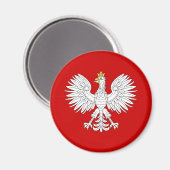Poolse adelaar magneet (Voorkant / Achterkant)