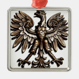 Poolse adelaar metalen ornament