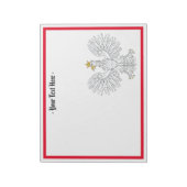 Poolse adelaar notitieblok (Linkerzijde)