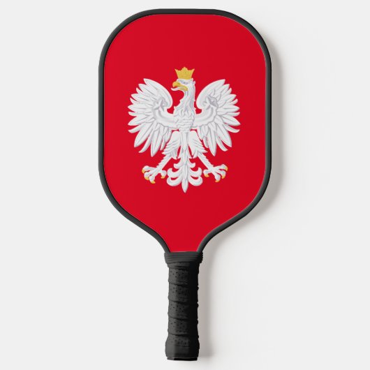 Poolse adelaar Pickleball Paddle (Achterkant)