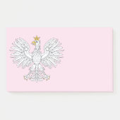 Poolse adelaar post-it® notes (Voorkant)