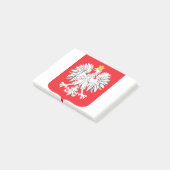 Poolse-Adelaar Post-it® Notes (Schuin)