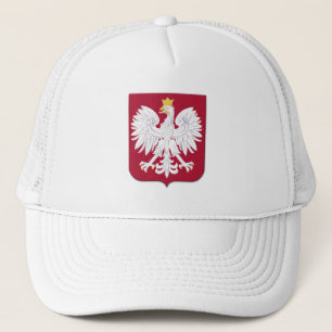 Poolse Adelaar Rode Schild Trucker Pet