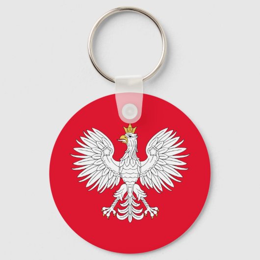 Poolse adelaar sleutelhanger (Voorkant)
