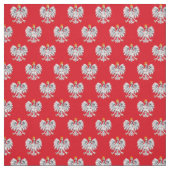 Poolse Adelaar Stof, mode, vlag, Polen Stof (Swatch)