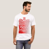 Poolse adelaar t-shirt (Voorkant volledig)