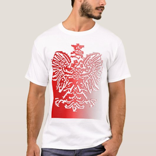 Poolse adelaar t-shirt (Voorkant)