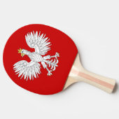 Poolse adelaar tafeltennisbatje (Zijkant)