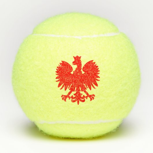 Poolse Adelaar Tennisballen (Voorkant)