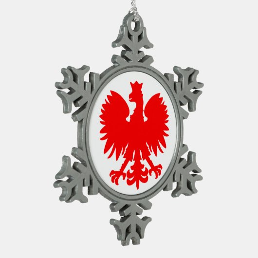 Poolse Adelaar Tin Ornament (Links)