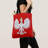 Poolse adelaar tote bag (Dichtbij)