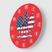 Poolse American Eagle klok (Hoek)