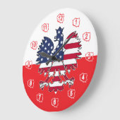 Poolse American Eagle klok (Hoek)