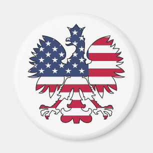 Poolse Amerikaanse adelaar Magneet