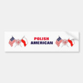 POOLSE AMERIKAANSE BUMPERSTICKER (Voorkant)