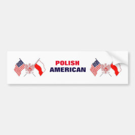 POOLSE AMERIKAANSE BUMPERSTICKER