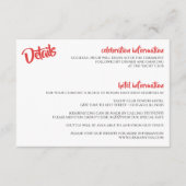 Poolse Amerikaanse hartvlaggen Informatiekaartje (Voorkant)