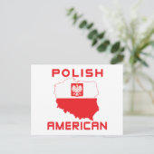 Poolse Amerikaanse kaart (Staand voorkant)