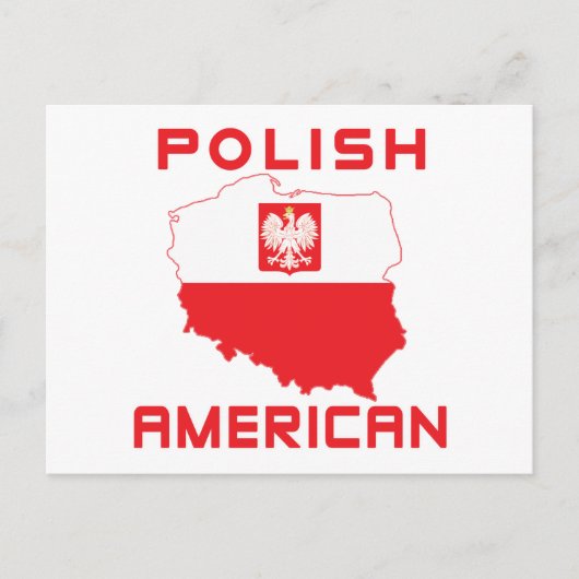Poolse Amerikaanse kaart (Voorkant)