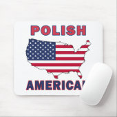 Poolse Amerikaanse kaart Muismat (Met muis)