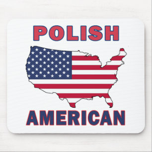 Poolse Amerikaanse kaart Muismat
