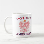 Poolse Amerikaanse rode adelaar Koffiemok (Links)