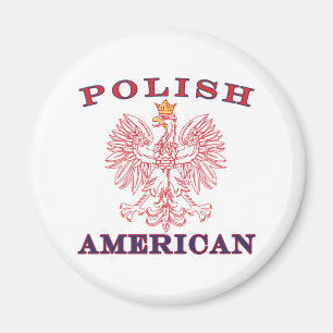 Poolse Amerikaanse rode adelaar Magneet