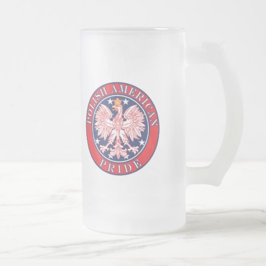 Poolse Amerikaanse trots Matglas Bierpul (Rechts)