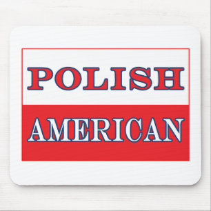 Poolse Amerikaanse vlag Muismat