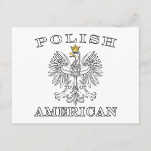 Poolse Amerikaanse witte adelaar Briefkaart
