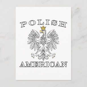 Poolse Amerikaanse witte adelaar Briefkaart