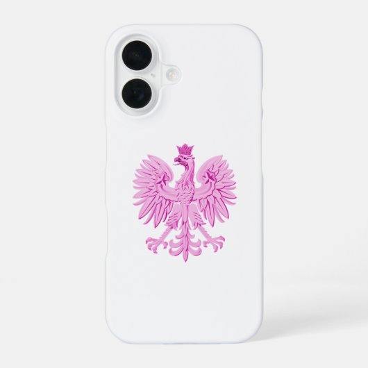 Poolse arena ongewoon iPhone-geval iPhone 16 Hoesje (Achterkant)