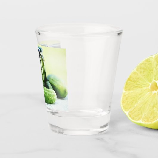Poolse augurken dill Cucumber Shot Glas (Rechts)
