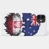 Poolse Australische Australische vlag - Boomwortel Case-Mate iPhone Case (Achterkant (horizontaal))