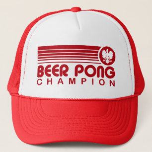 Poolse bierpong trucker pet