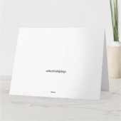 Poolse BIG Bedankt voor je opmerking in Mauve Duje (Achterkant)