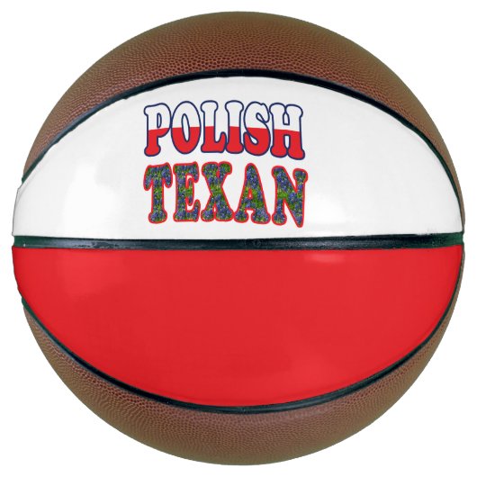Poolse blauwbonnetten basketbal (Voorkant)