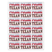 Poolse blauwbonnetten tafelkleed (Voorkant)