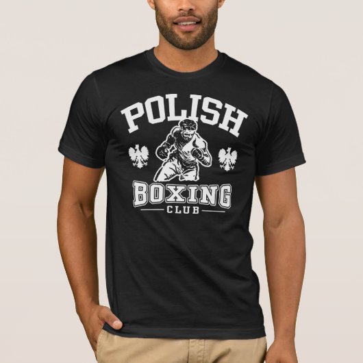 Poolse boksen t-shirt (Voorkant)