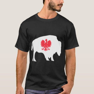 Poolse buffel door Poolse Amerikaanse dyngus dag T-shirt